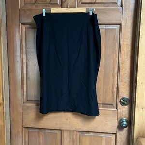 Eileen Fischer Black Skirt Size XL
